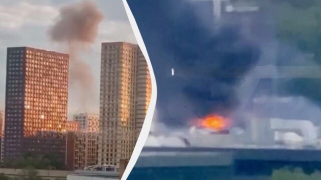 Moskva viloyati va Rossiyaning bir qator hududlari yirik dronlar hujumiga uchradi