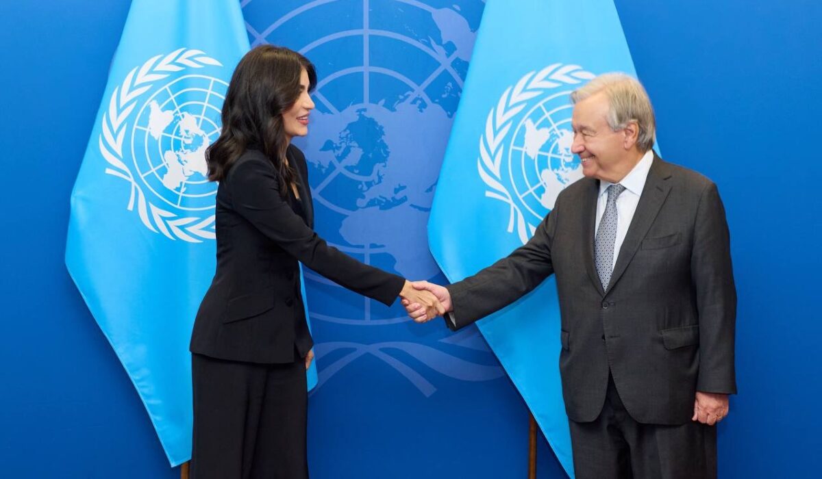 Saida Mirziyoyeva Nyu-Yorkda Antoniu Guterrish bilan uchrashdi