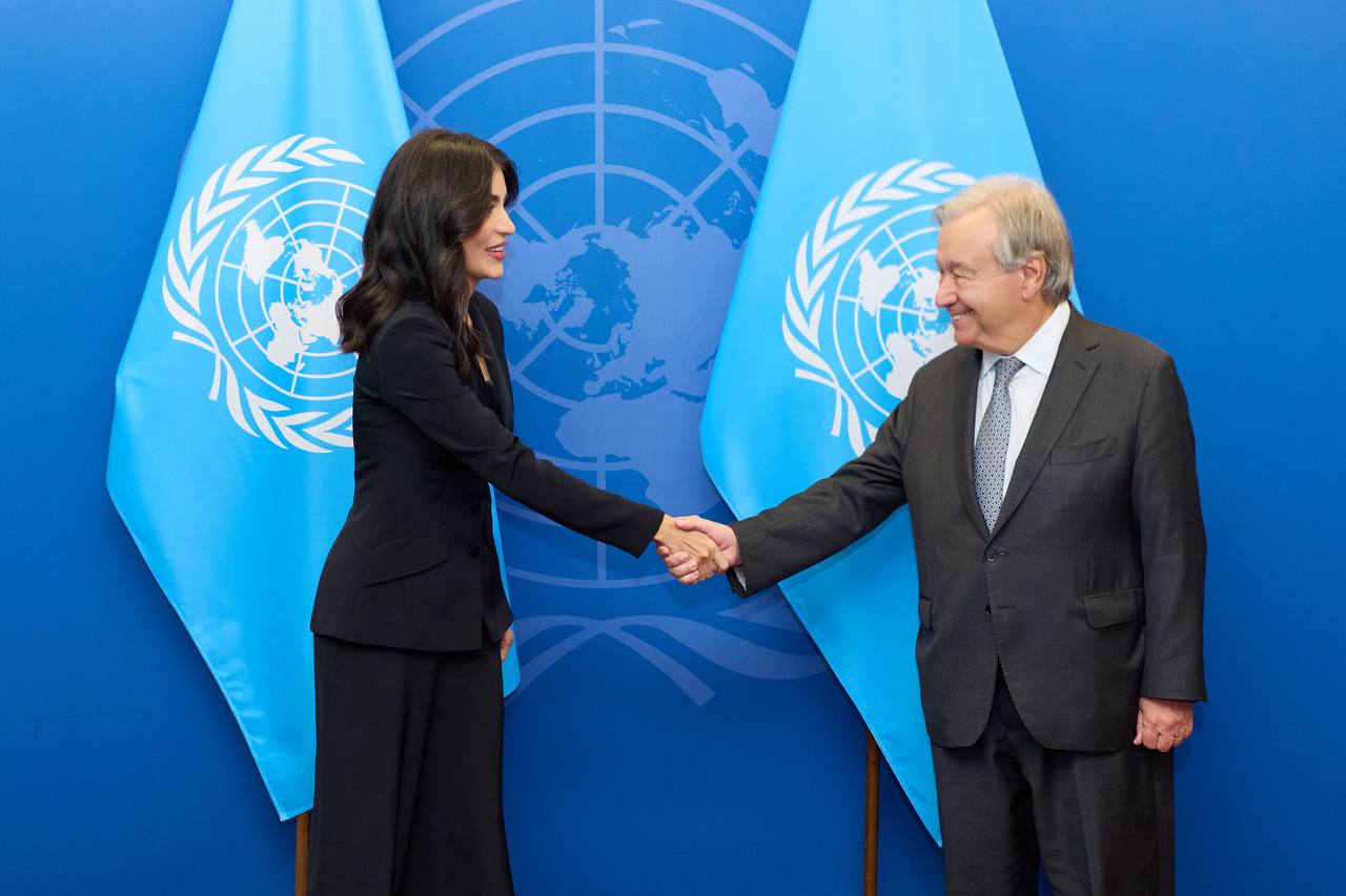 Saida Mirziyoyeva Nyu-Yorkda Antoniu Guterrish bilan uchrashdi